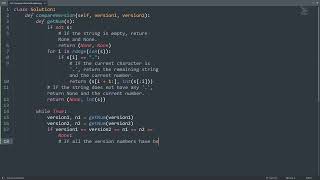 Leetcode 165. Compare Version Numbers in Python | Python Leetcode | Python Coding Tutorial | ASMR