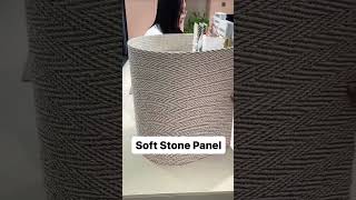 Soft Stone - Easily takes the form of curved surfaces after installation.