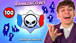 OTWORZYŁEM x100 NOWE STARR DROPY w BRAWL STARS i TRAFIŁEM W NICH TO...😱