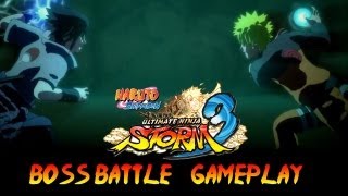 Naruto vs. Sasuke - Naruto Shippuden Ultimate Ninja Storm 3 Story Mode Full Boss Battle Gameplay