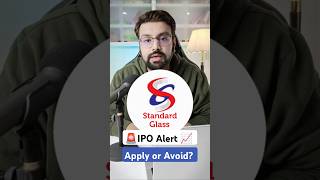 Standard Glass Lining IPO Review - Apply or Avoid? | Standard Glass Lining Latest GMP | #shorts #ipo