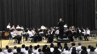 Pioneer Middle School Band Performance December 8th 2015