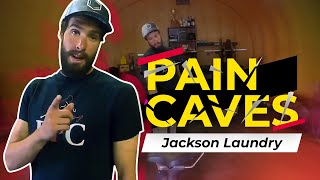 Pro triathlete pain cave tour // Jackson Laundry Zwift pain cave set up //