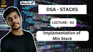 Min Stack || Stacks || DSA || In Telugu #dsa #codingintelugu #leetcode #java
