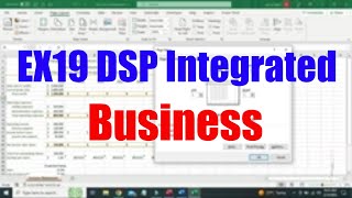 EX19_DSP_Integrated_Business 1.0 | exp19 dsp integrated project | Exp22 | @PearsonSolution