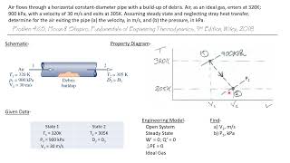A Variable Enthalpy Throttle Valve Process -- Engineering Thermodynamics 73/107