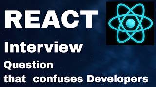 React Interview Question That Confuses Developers 😲#reacthooks #codinginterviewprep