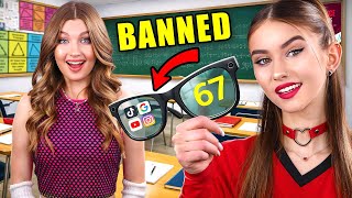 Banned School Products in Tim Tin High! How to Sneak Gadgets at School?