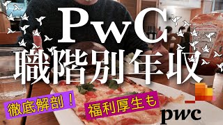 【コンサル】PwCの職階別年収・福利厚生【big4 】