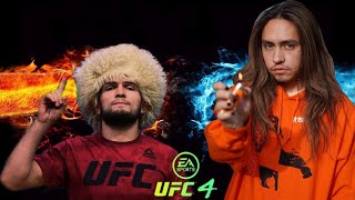 Khabib Nurmagomedov UFC 4 vs. Landon Cube UFC 4 - EA SPORTS UFC 4