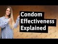 Why are condoms not 100 effective against STDs?