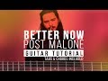 Post Malone - Better Now | Guitar Lesson | Easy Chords Acoustic Tutorial