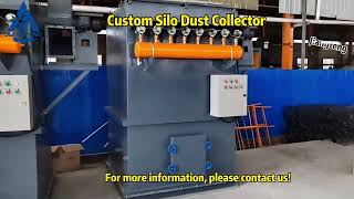 Silo Top Dust Collector | Baghouse Filter for Industrial Dust Control