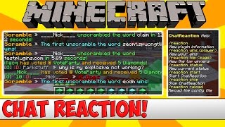 Minecraft Plugin Tutorial - Chat Reaction