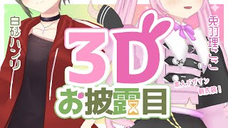 【 新衣装＆3Dお披露目】兎羽理ここ新衣装＆白砂ハンリ３Dお披露目配信【らいとあっぷ / Vtuber】