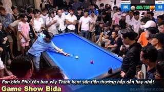 Thịnh kent trò chơi bida săn tiền thưởng siêu hấp dẫn - Game show khai trương clb billiards