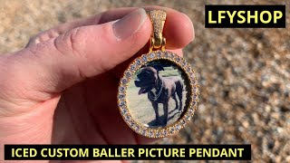 ICED Custom Baller Picture Pendant 38mm | LFYSHOP