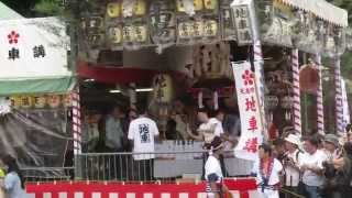 2015　天神祭りの「地車囃子」