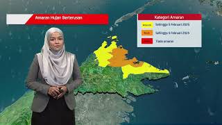 MET MALAYSIA - Laporan Cuaca 4 Februari 2025 (pagi)