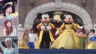 ºoº[編集版]  上海ディズニー ” ゴールデン・フェアリーテイル・ファンファーレ ” SHDL Disney Princess show \