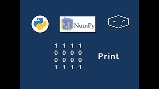 numpy create matrix patterns v1