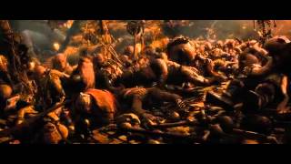 The Hobbits-GOBLIN TOWN BATTLE SCENE (PART 1).