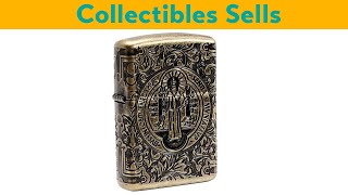 Zippo Windproof Armor St. Benedict Lighter, Constantine, 29719 New In Box