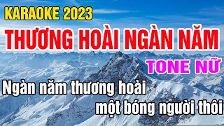 Thương Hoài Ngàn Năm Karaoke Tone Nữ Nhạc Sống gia huy beat