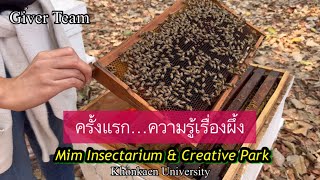 ครั้งแรก…ความรู้เรื่องผึ้ง Mim Insectarium \u0026 Creative Park Kku