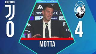 CONFERENZA THIAGO MOTTA post JUVENTUS-ATALANTA 0-4 | LE PAROLE DI THIAGO MOTTA 9/3