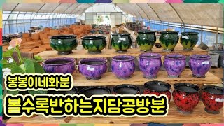 9월3일#봉봉이네화분#수제공방분#영롱한지담공방분입니다~5만이상택배무료