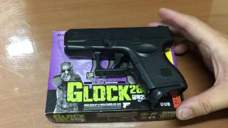 [황스TV]   건스톰 글록 26C GLOCK26C BB GUN AIRSOF