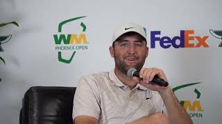 Scottie Scheffler Discusses 2025 Waste Management Phoenix Open | PGA Tour Press Conference