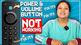 How to Fix Volume & Power Button not working Problem in Amazon FireTv Stick Remote 3rd Generation