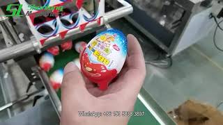 Full Servo Driven Surprise Egg Making Machine with 6 eggs per cycle, Blister Chocolate Egg Machine