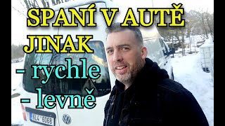 SPANÍ V AUTĚ JINAK - LEVNĚ A RYCHLE