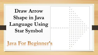 How to Create Arrow in Java Language. program java code #javacode #javaprogram #javaforbeginner's