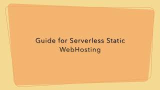 How to build a serverless secure static website for a GoDaddy domain using AWS services CDN, WAF, S3