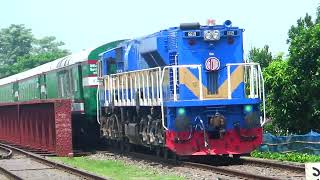 Maitree Express (BR Rake)Fast and Furious with EMDGT42 AC Locomotive