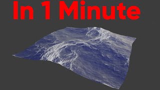Create an Ocean in 1 Minute in Blender