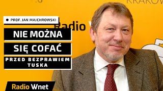 Prof. Majchrowski ostro do Tuska: Tu jest Polska, a nie Rosja. Tu jest prawo, a nie bezprawie