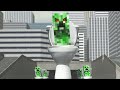 Skibidi Toilet Minecraft Creeper