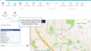 MapshareVic Overview Menus Functions