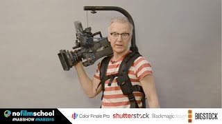 The Easyrig Vario 5 Is Easily Adjustable for Cameras Between 11 and 38 Pounds