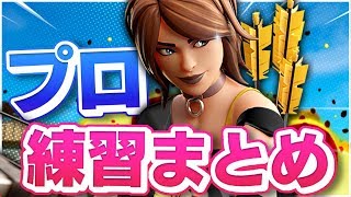 これがプロ達の練習です...【フォートナイト/Fortnite】