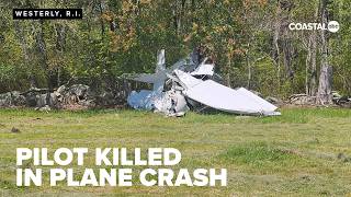 Small plane crashes in Westerly, killing pilot