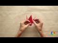 how to make origami crane