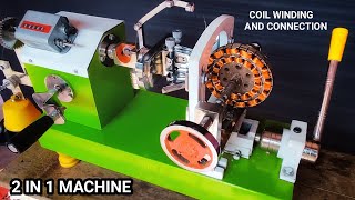 Ceiling Fan Winding Machine /Wire And Die Setting,coil Winding/Kisan Engineering Kij-111 Model,2in1