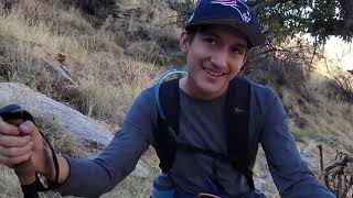 Hiking:  Mt. Kimball, Tucson - Fire Damage - Finger Rock Trail