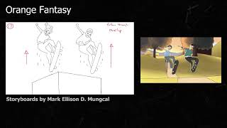 Orange Fantasy 2D Commercial (STORYBOARDS vs Film)